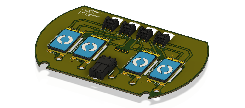 &ldquo;Image of a 3D model of the ESC Board&rdquo;