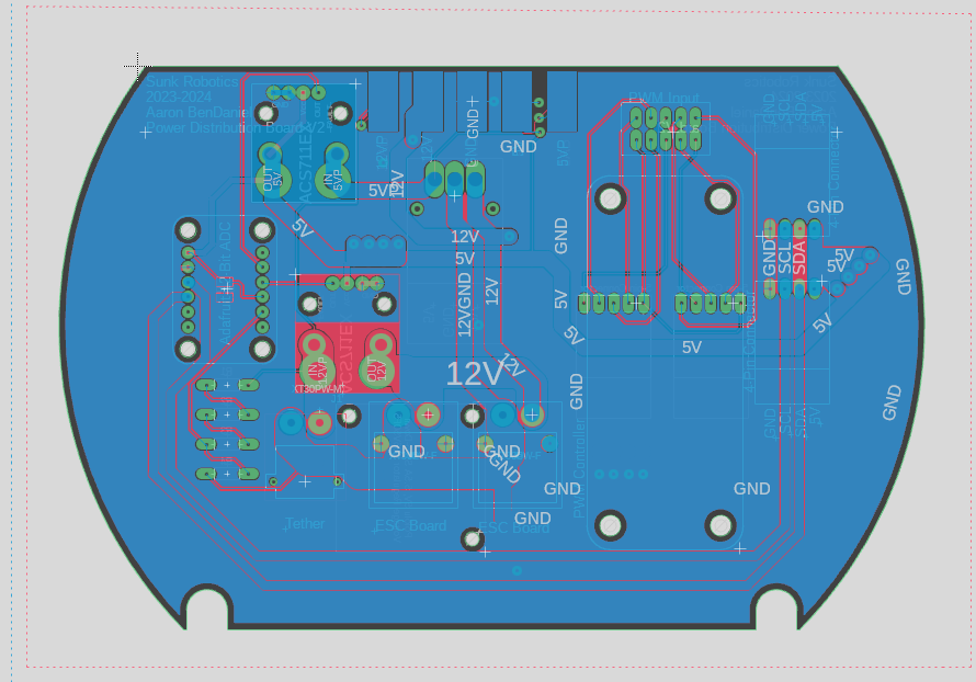 &ldquo;Image of the bottom of the Power Distribution Board V2&rdquo;