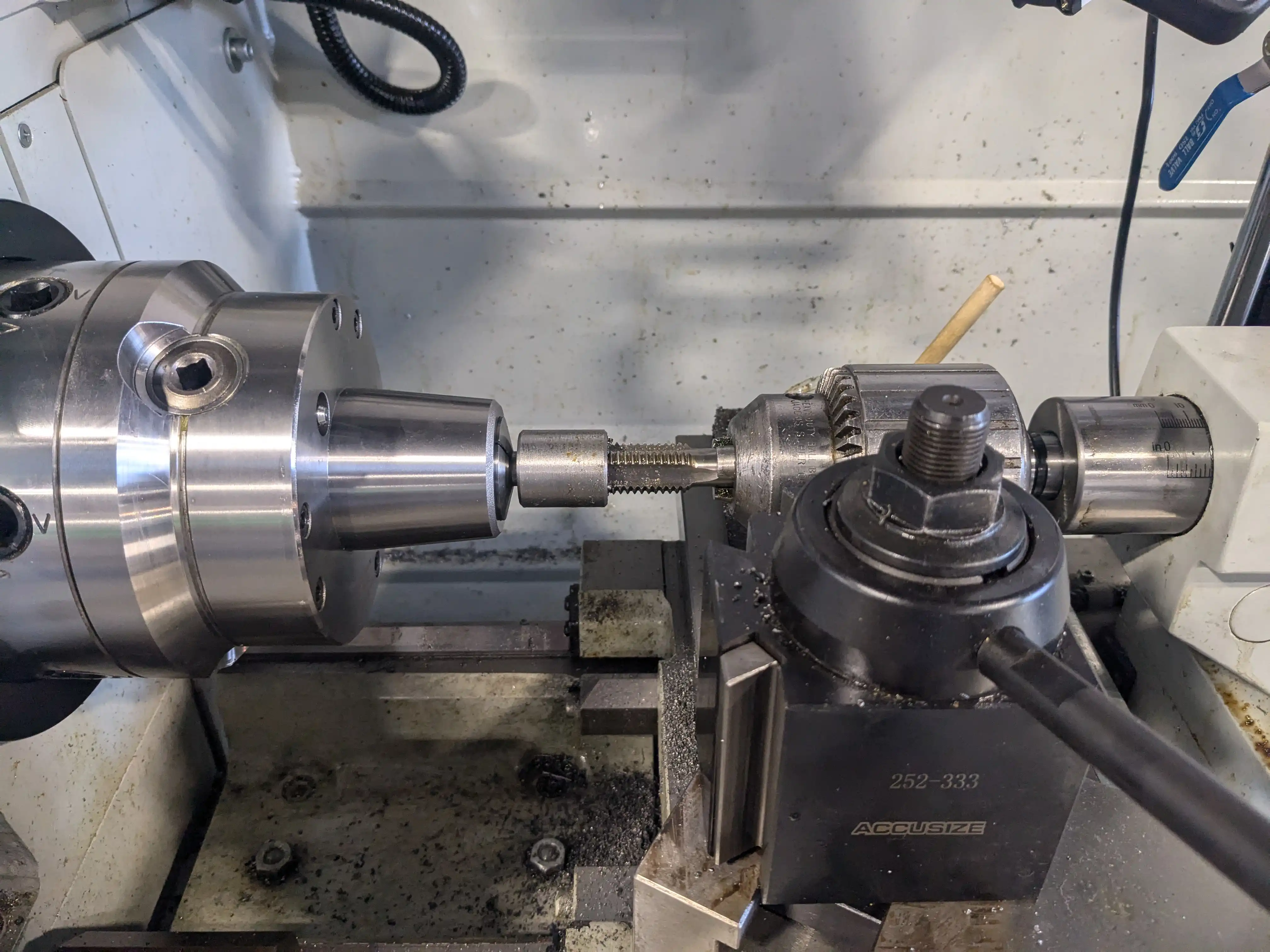 &ldquo;Tapping the holder&rdquo;