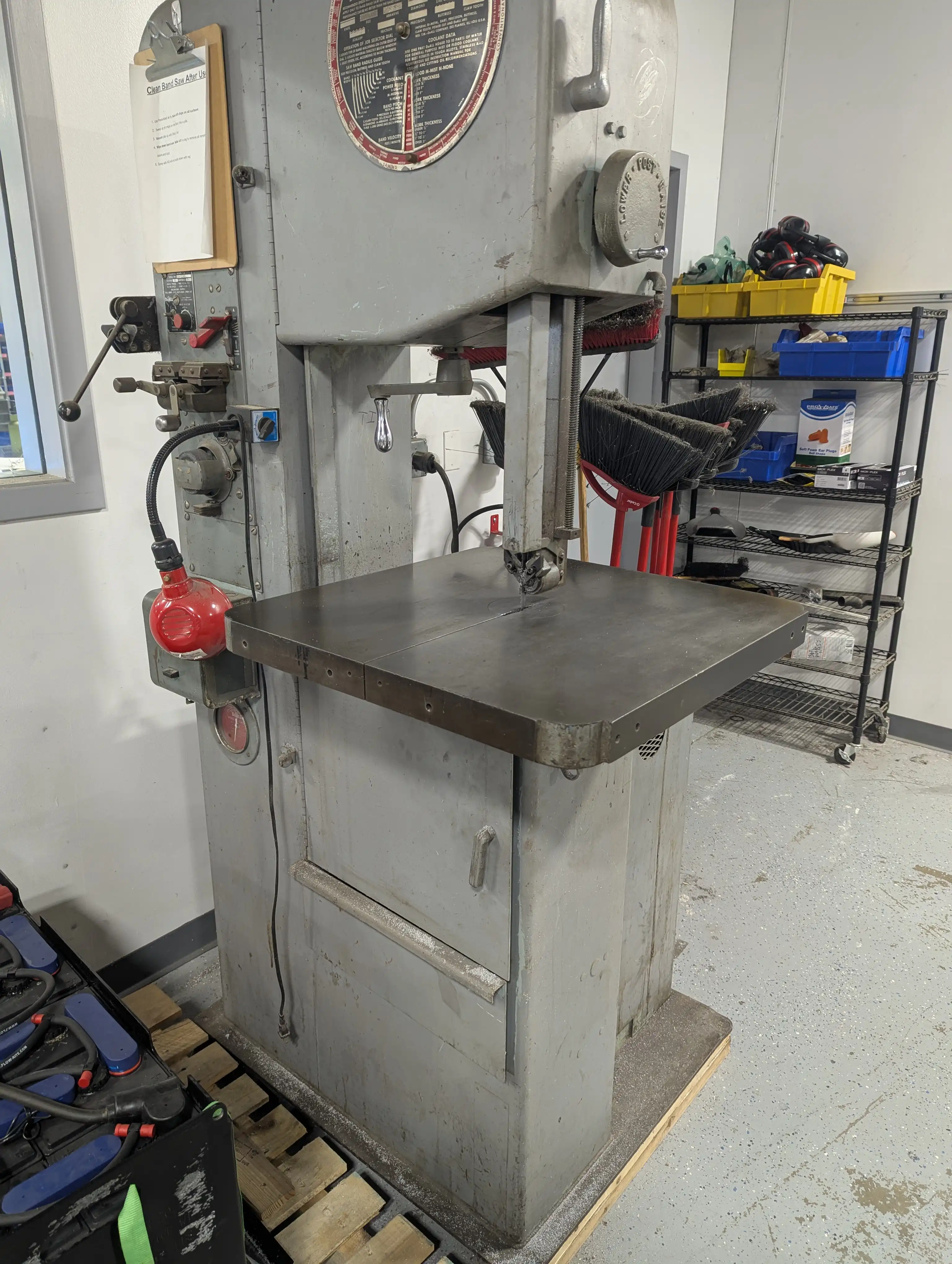 “Image of the bandsaw”