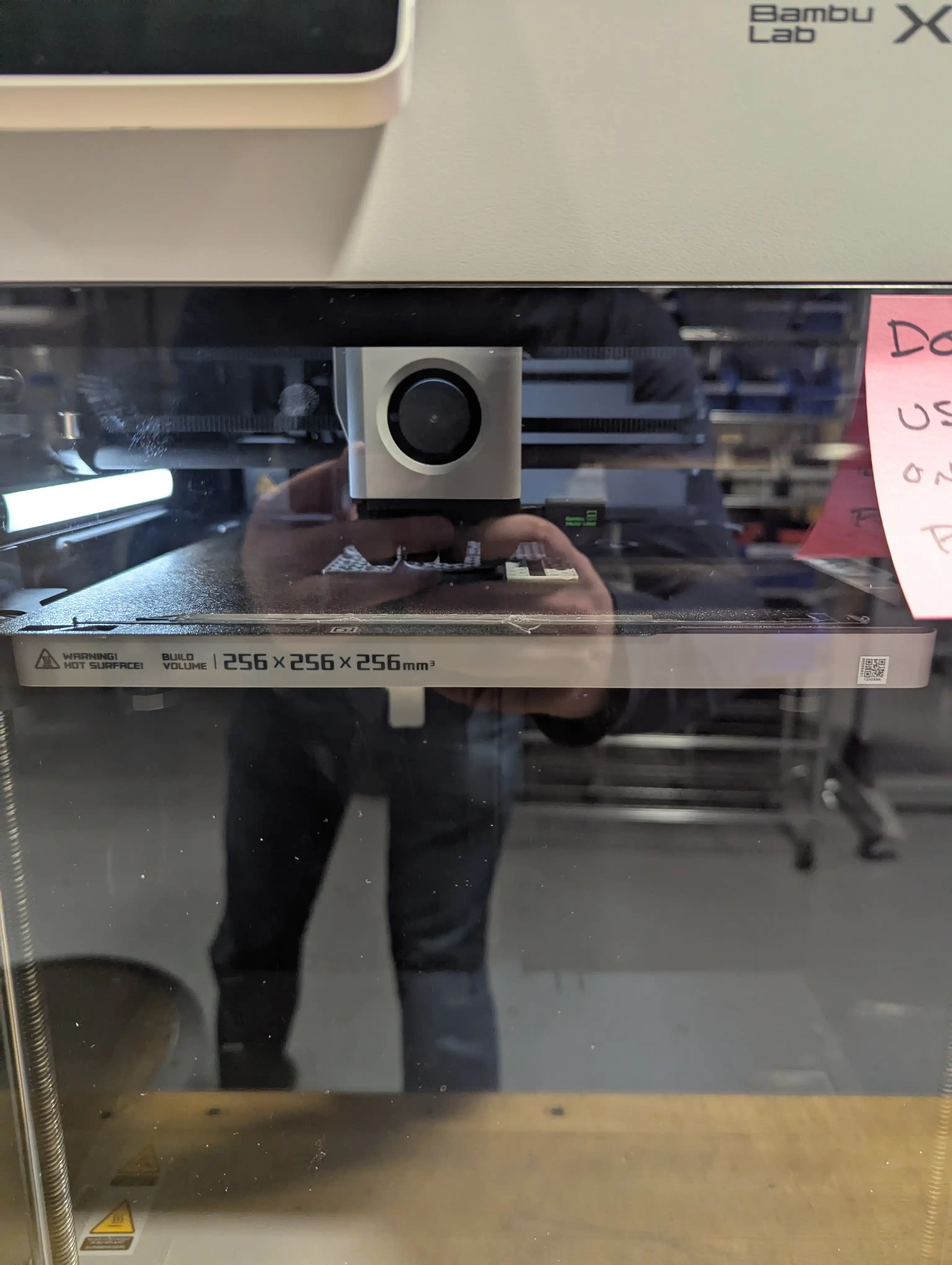 “Image of my parts printing”